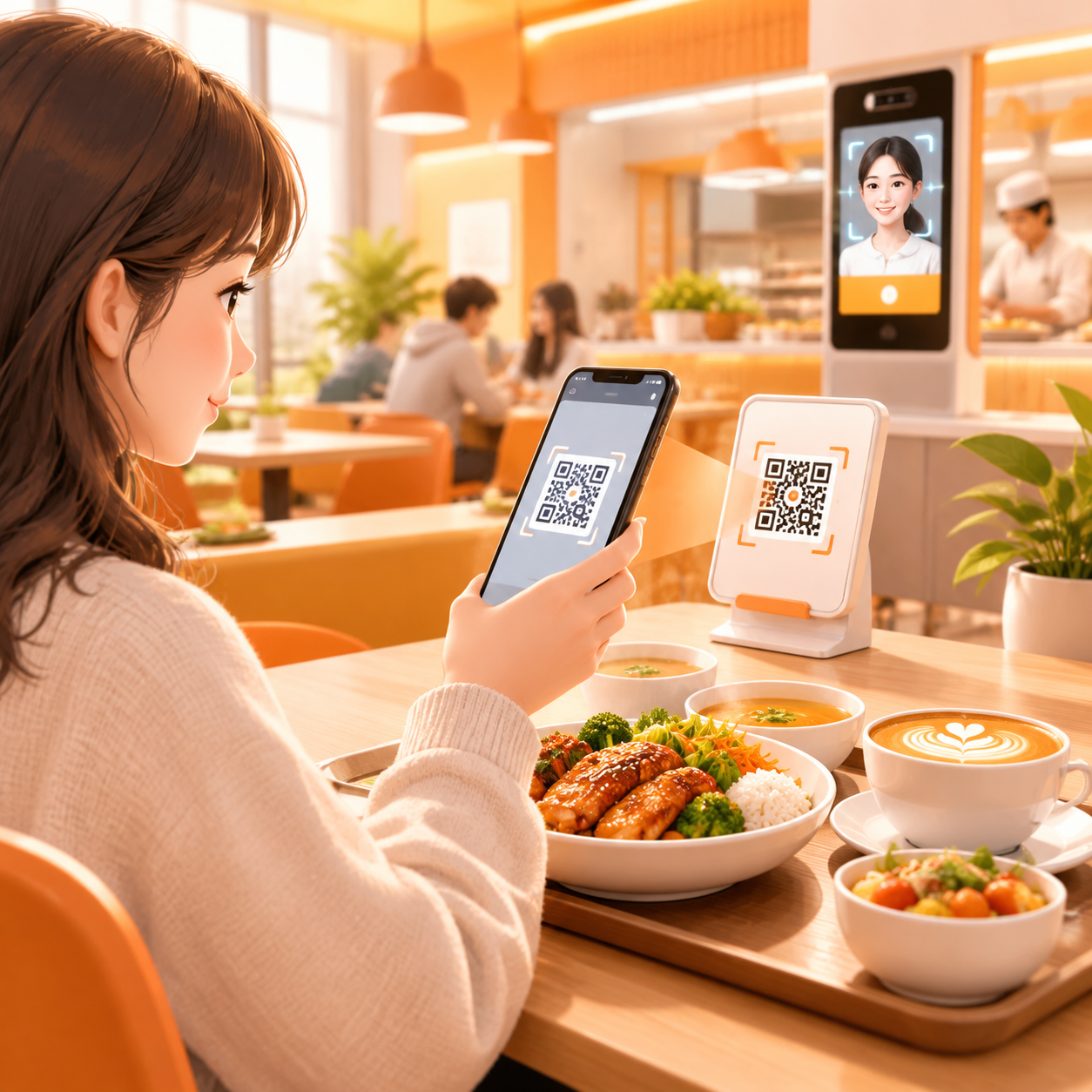 食堂刷脸报餐系统